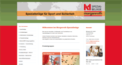 Desktop Screenshot of morgenroth.eu
